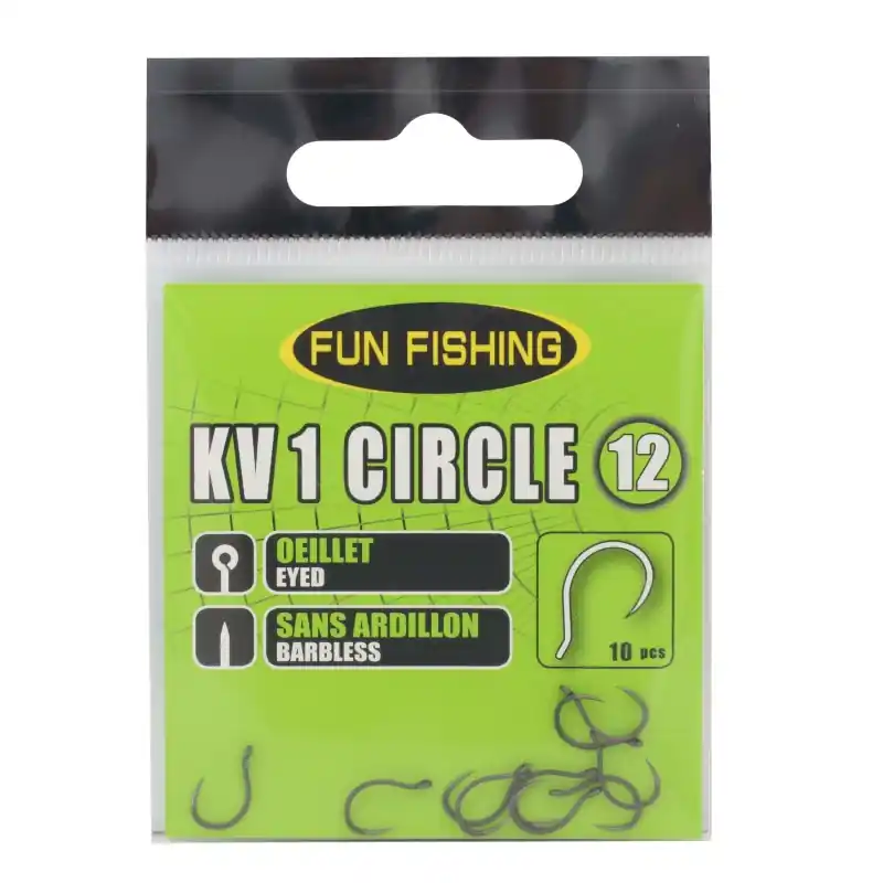 HAMECONS KV-1 X10 - TAILLE 12 FUN FISHING Nouvel Arrivage