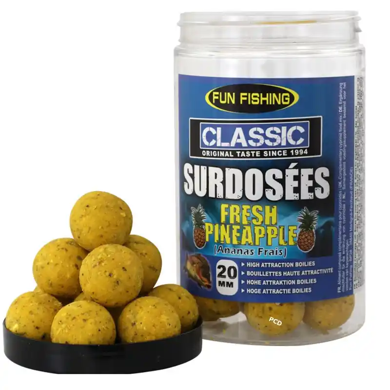Bouillettes Surdosées Classic Fun Fishing 20MM 240G Bon Plan
