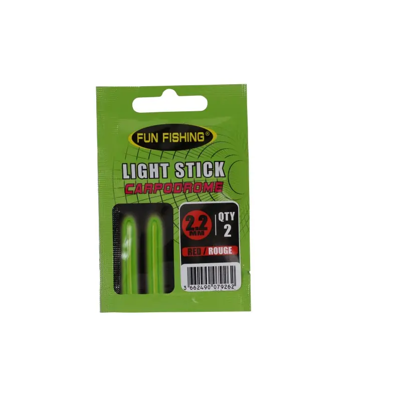 Seulement Aujourd'hui ANTENNE LUMINEUSE (LIGHT STICK) 2,2MM - VERT - X3 FUN FISHING