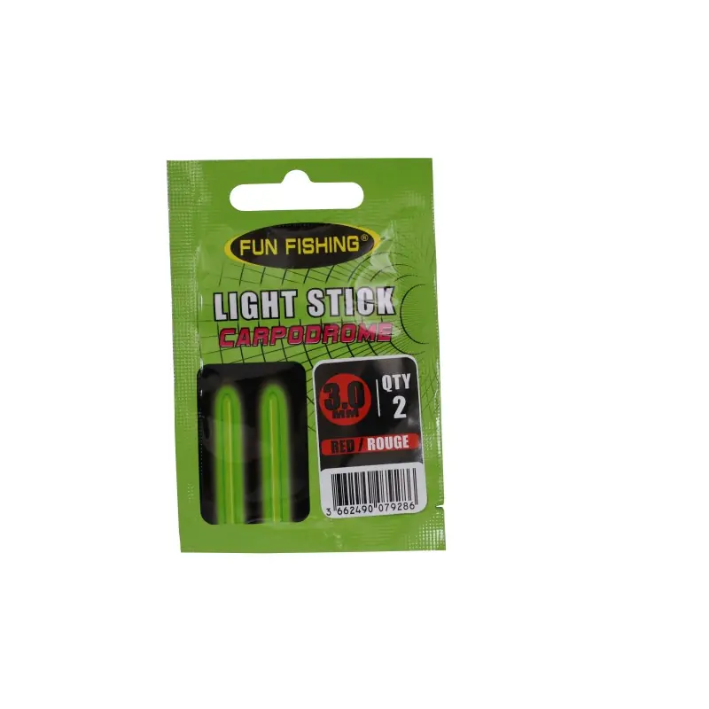 Achetez Aujourd&rsquo;hui ANTENNE LUMINEUSE (LIGHT STICK) 3,0MM – ROUGE – X2 FUN FISHING