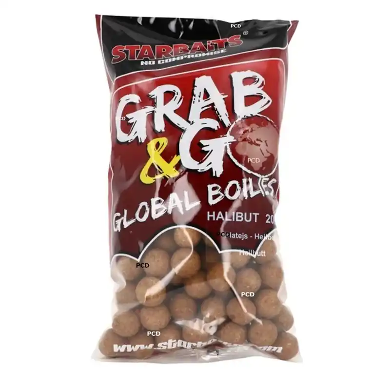 Bouillettes Starbaits Grab & Go Global 1KG Halibut Solde