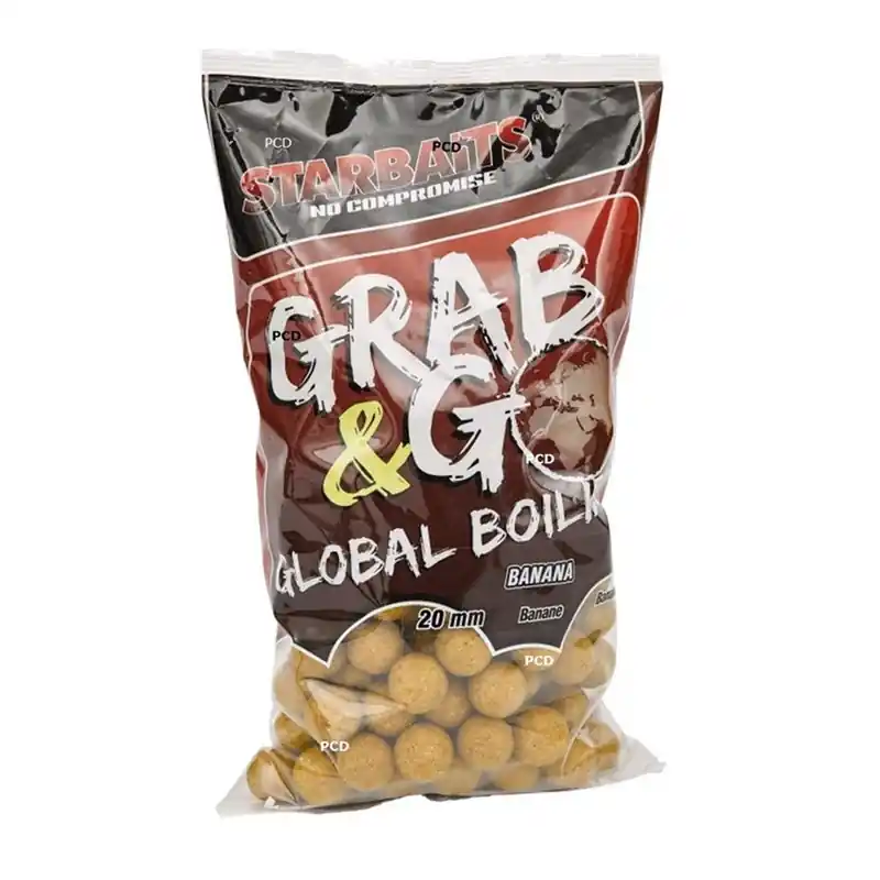 Bouillettes Starbaits Grab & Go Global 1KG Banana Cream Nouvelle Collection
