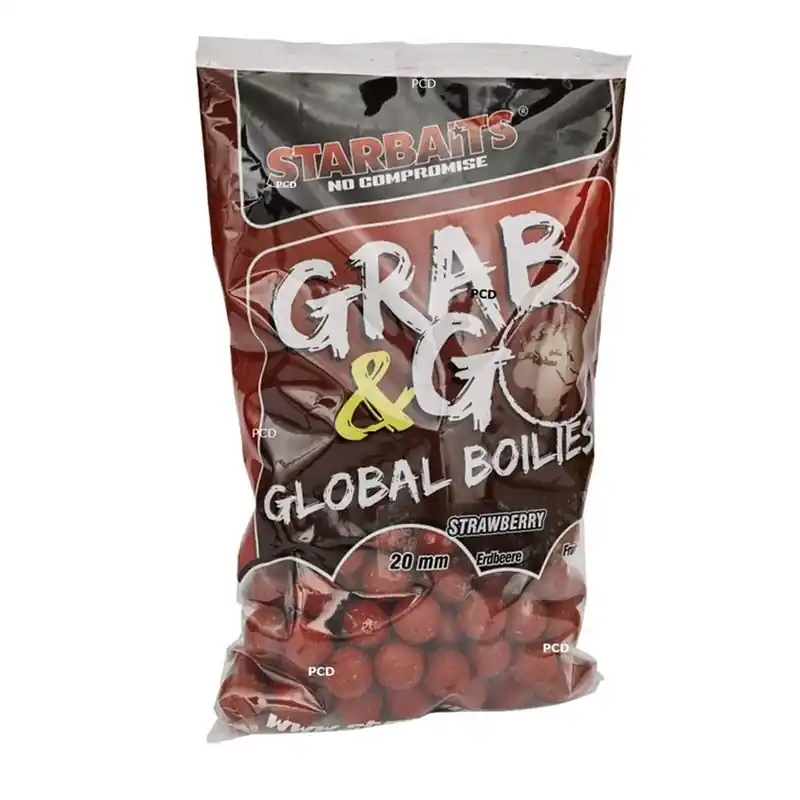 Bouillettes Starbaits Grab & Go Global 1KG Strawberry Jam Top Vente