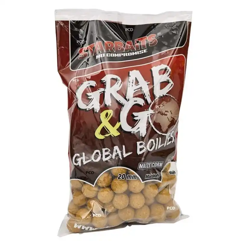 Bouillettes Starbaits Grab & Go Global 1KG Sweet Corn Usine Directe