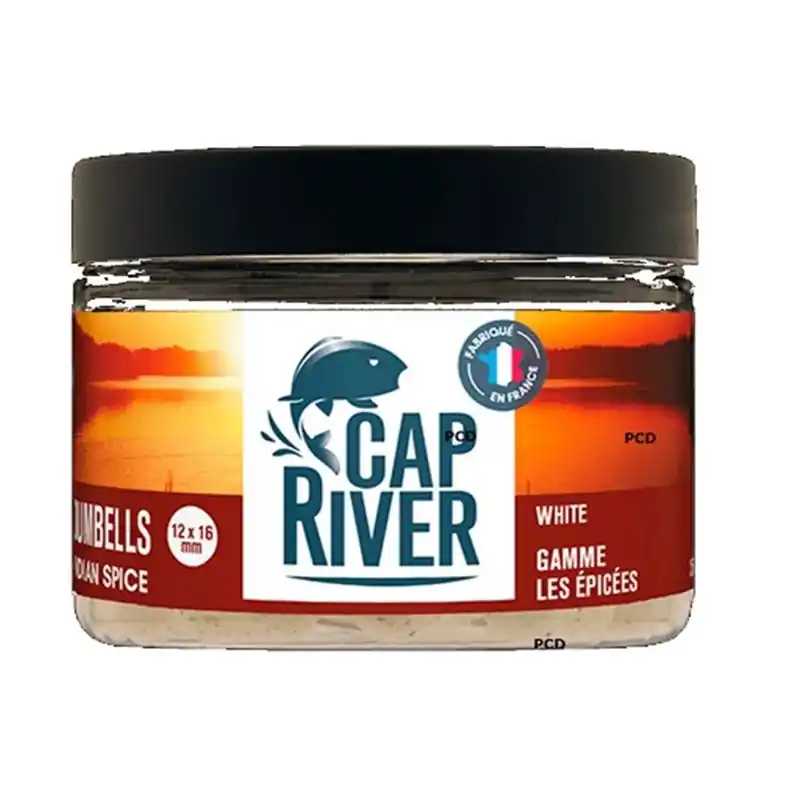 Marque Dumbells Amorçage Cap River Indian Spice 35G