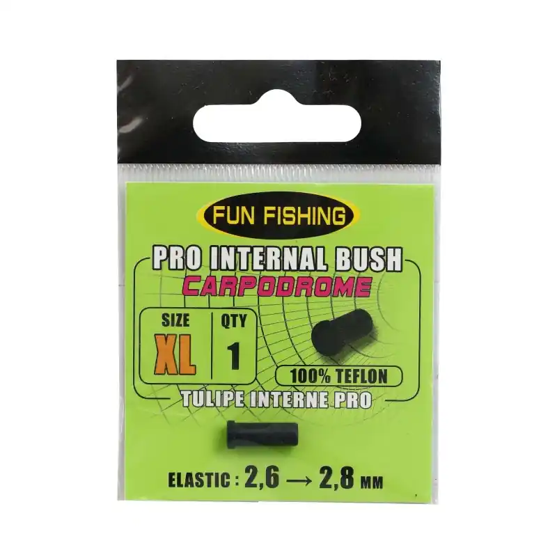 Solde TULIPES INTERNES PRO (X1) - XL - NOIR FUN FISHING