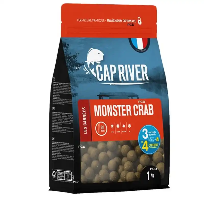 Dumbells Cap River Monster Crab 15X18Mm 1Kg Offre Limitée