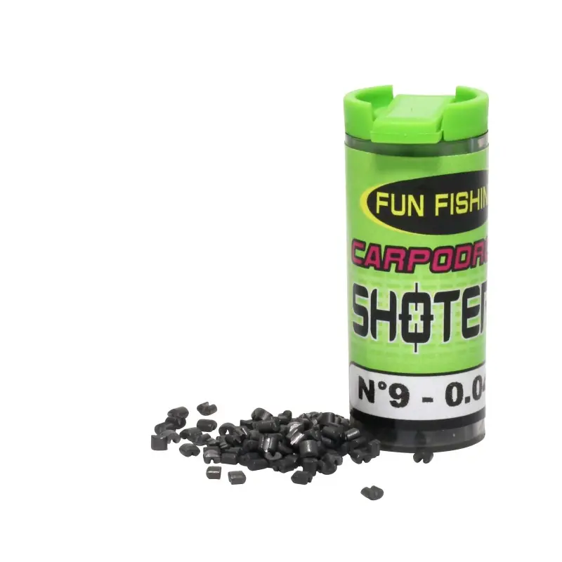 RECHARGE PLOMBS SHOTER - 0,048 - N°9 - 7GR FUN FISHING Satisfait Ou Remboursé