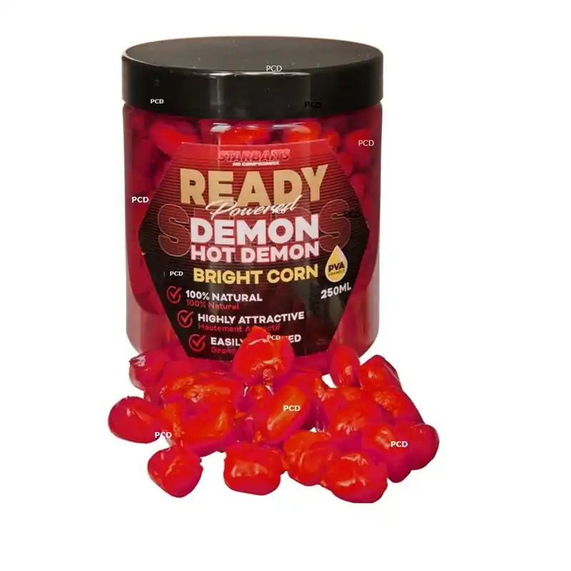 Graines Préparées Starbaits Maïs Ready Seeds Bright Corn Demon 250ML Offre Exclusive