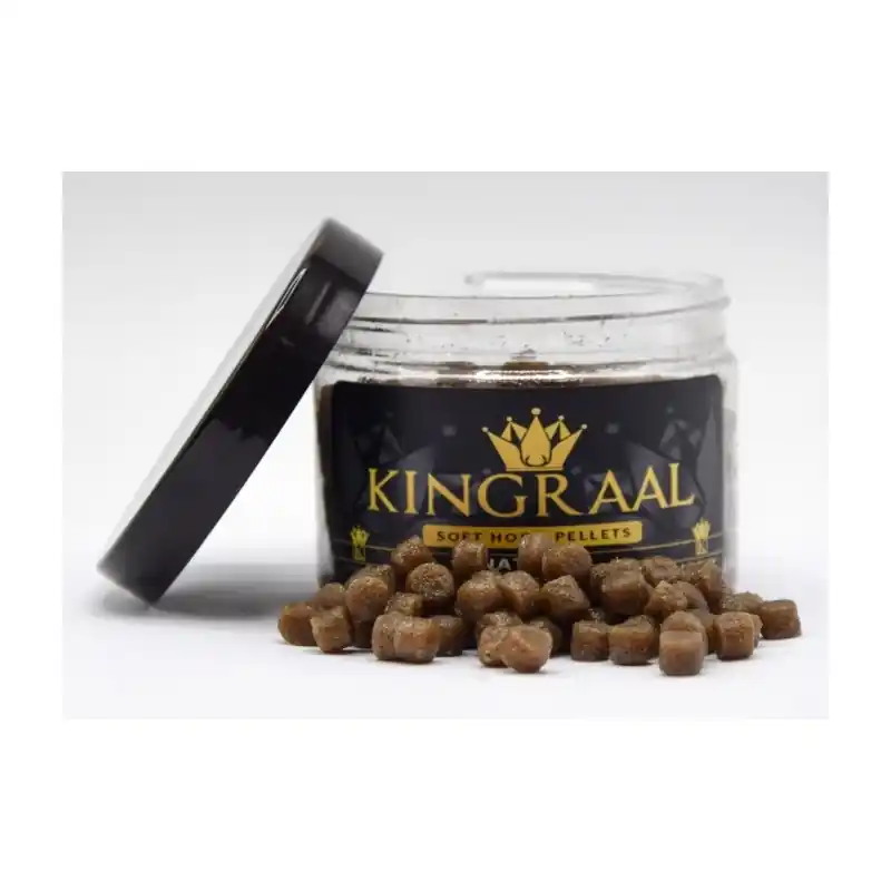 SOFT PELLET NATURAL (WITHOUT FLAVOUR) 4MM KINGRAAL Retour Gratuit
