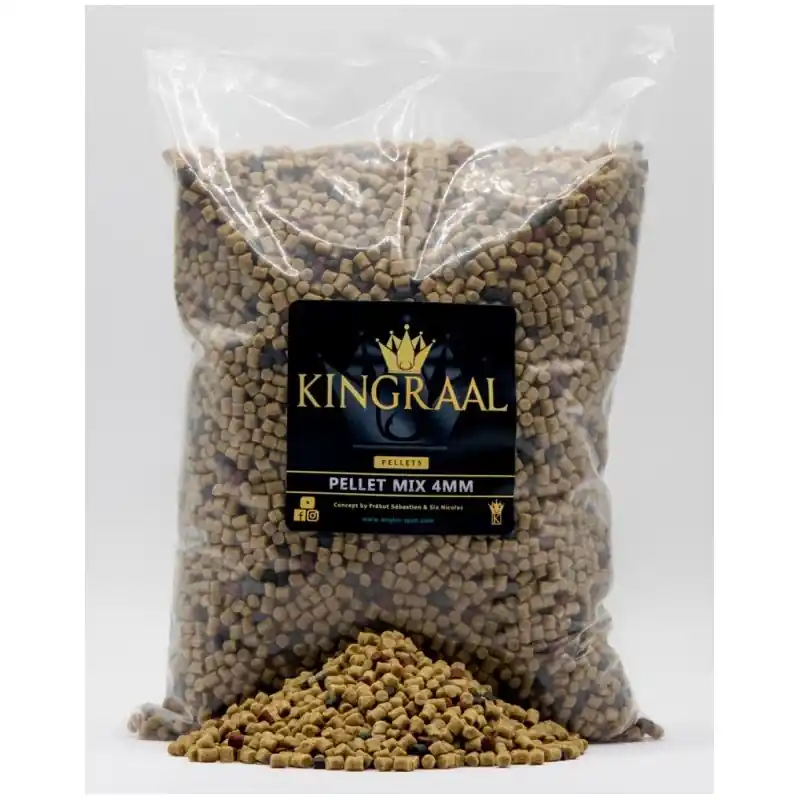 PELLET MIX 4MM KINGRAAL Offre Limitée