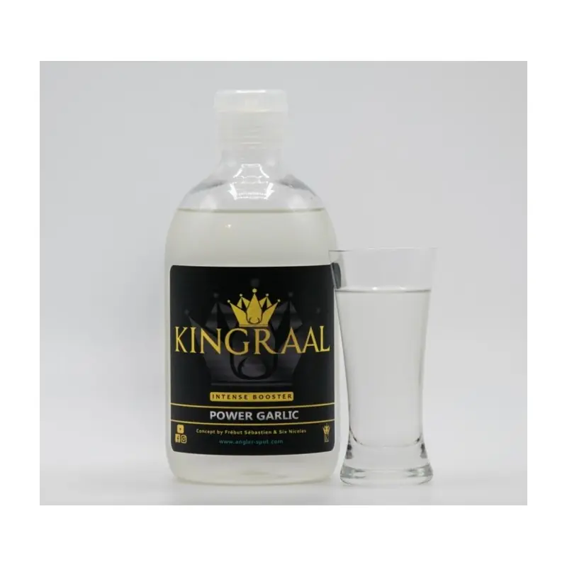 BOOSTER POWER GARLIC 500ML KINGRAAL Pas Cher