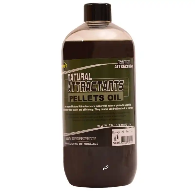 Satisfait Ou Remboursé Additif Liquide Fun Fishing Natural Attractant Pellets Oil 500ML