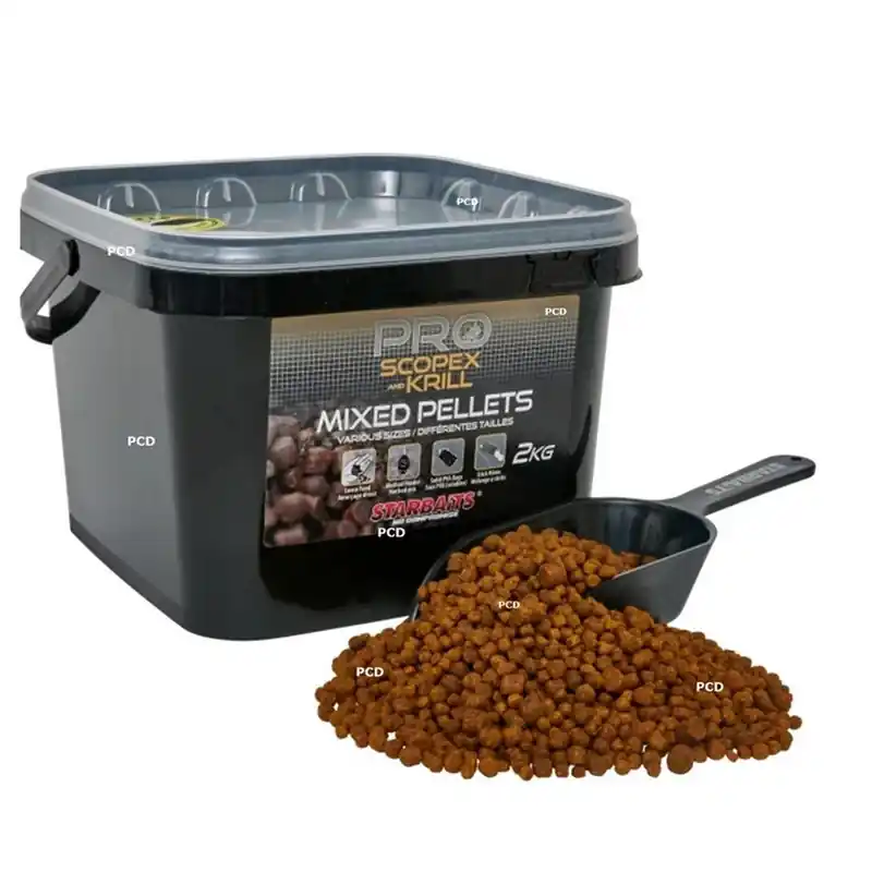 Expédié Aujourd'hui Pellets Starbaits Probiotic Pro Scopex Krill Pellets 2KG