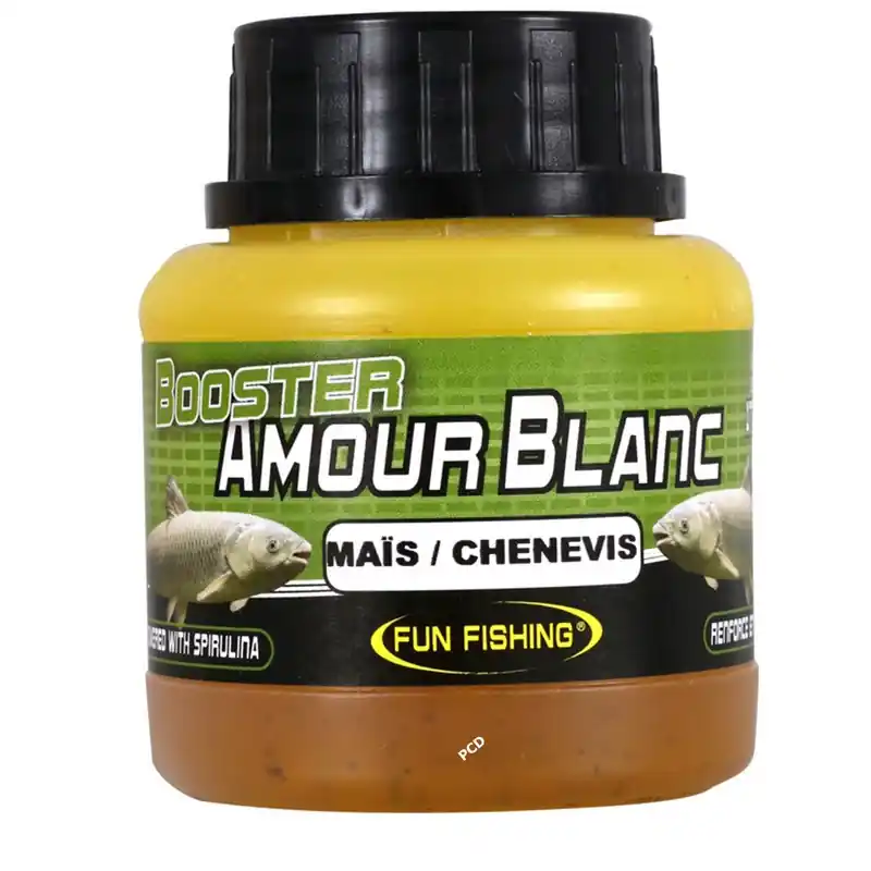 Booster Fun Fishing 100ML Maïs/Chenevis Amour Blanc Must-Have