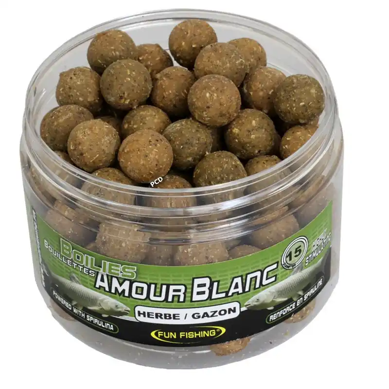 Livraison Express Bouillettes Flottantes Fun Fishing 250G Maïs/Chenevis Amour Blanc