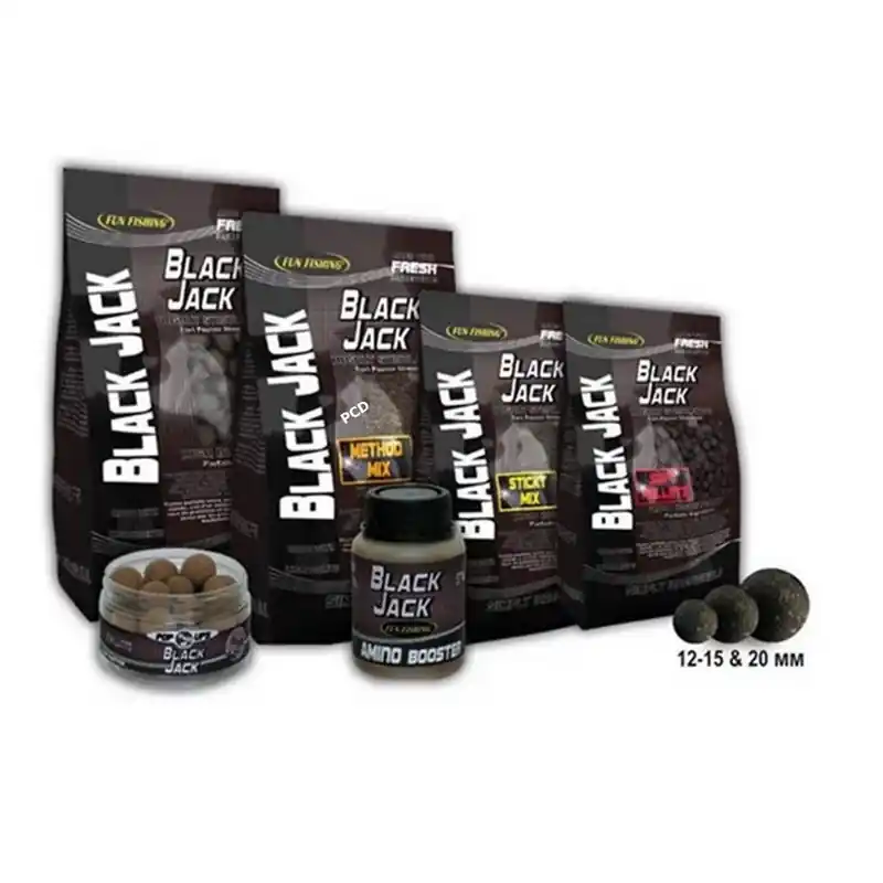 Bouillettes Fun Fishing Black Jack 2.5KG 20MM Quantité Limitée