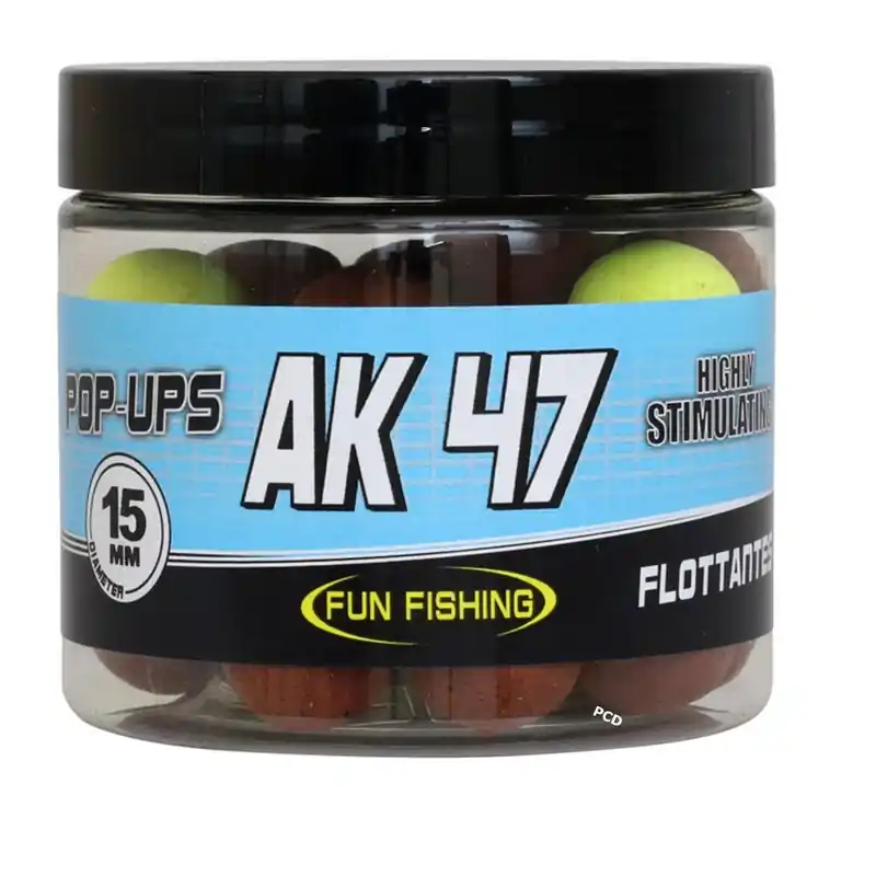 Solde Bouillettes Flottantes Fun Fishing Pop Ups AK47 60G