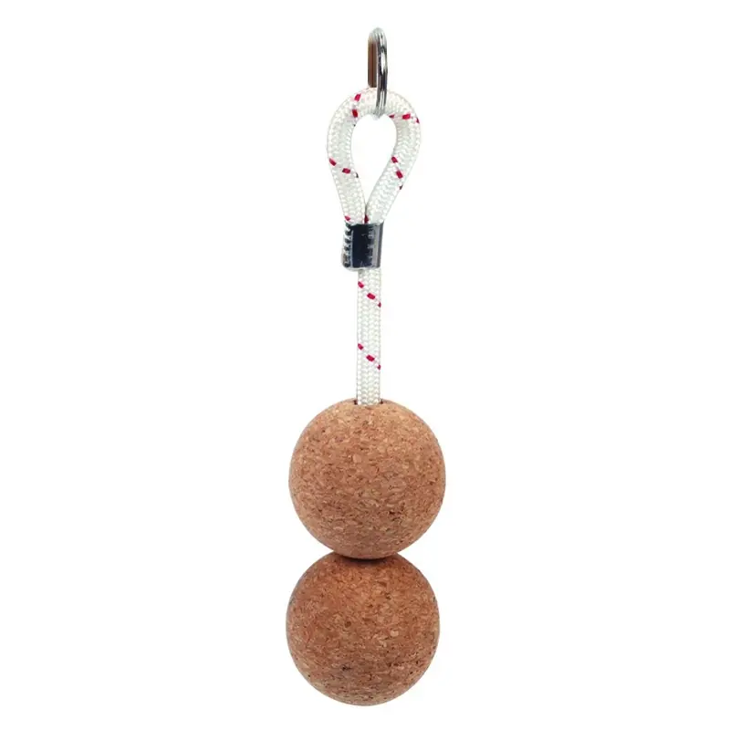 Porte-clés 2 boules liège Chums diamètre 52 mm Bon Plan