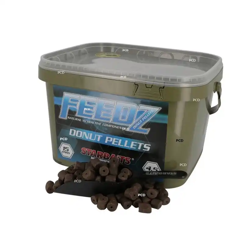 Commande En Gros Pellets Starbaits Feedz Donuts 4KG500