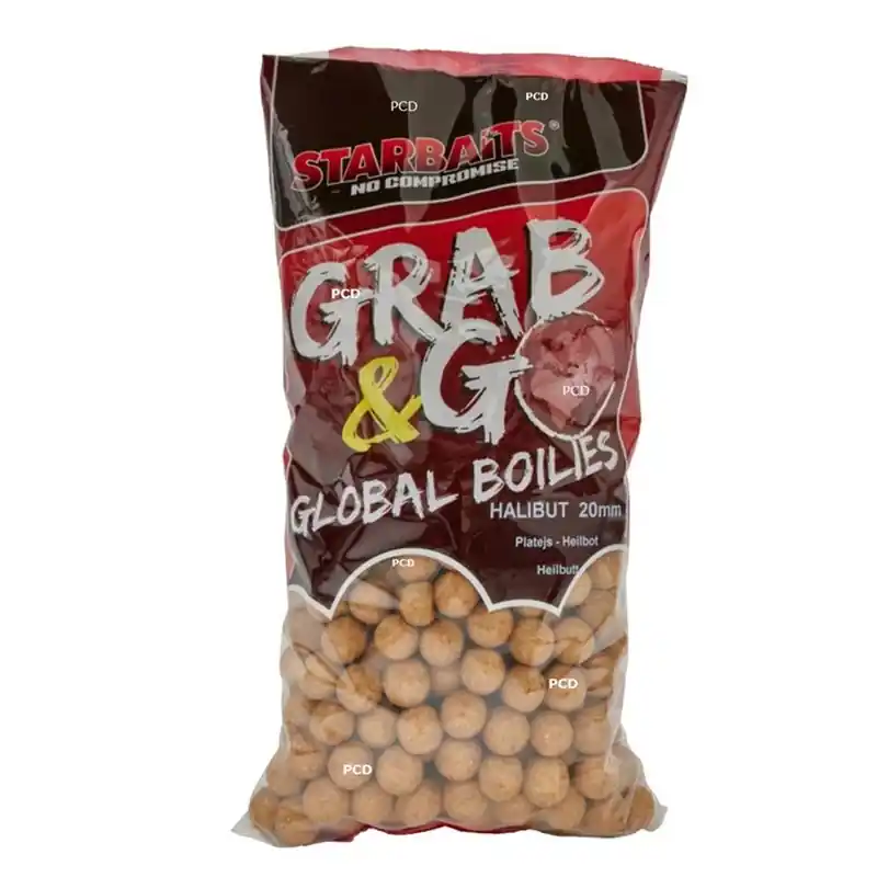 Bouillettes Starbaits Grab & Go Global 2KG500 Halibut Remise