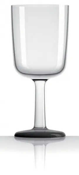 Verre à vin Couleurmer Palm noir x4 Must-Have