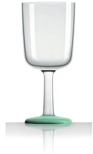 Petit Prix Verre à vin Couleurmer Palm vert x4