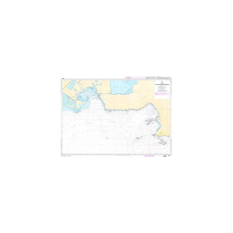 Achat Immédiat Carte Shom de Fos-sur-Mer à Marseille