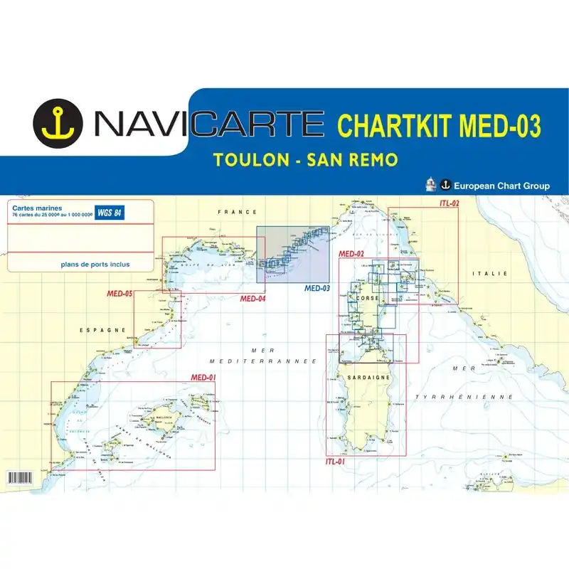 Achat Immédiat Carte marine Navicarte Chartkit