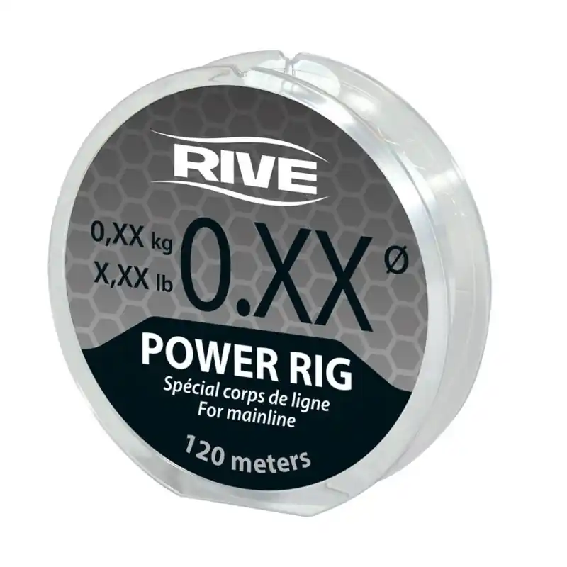 Solde NYLON POWER RIG 0.09MM 120M RIVE