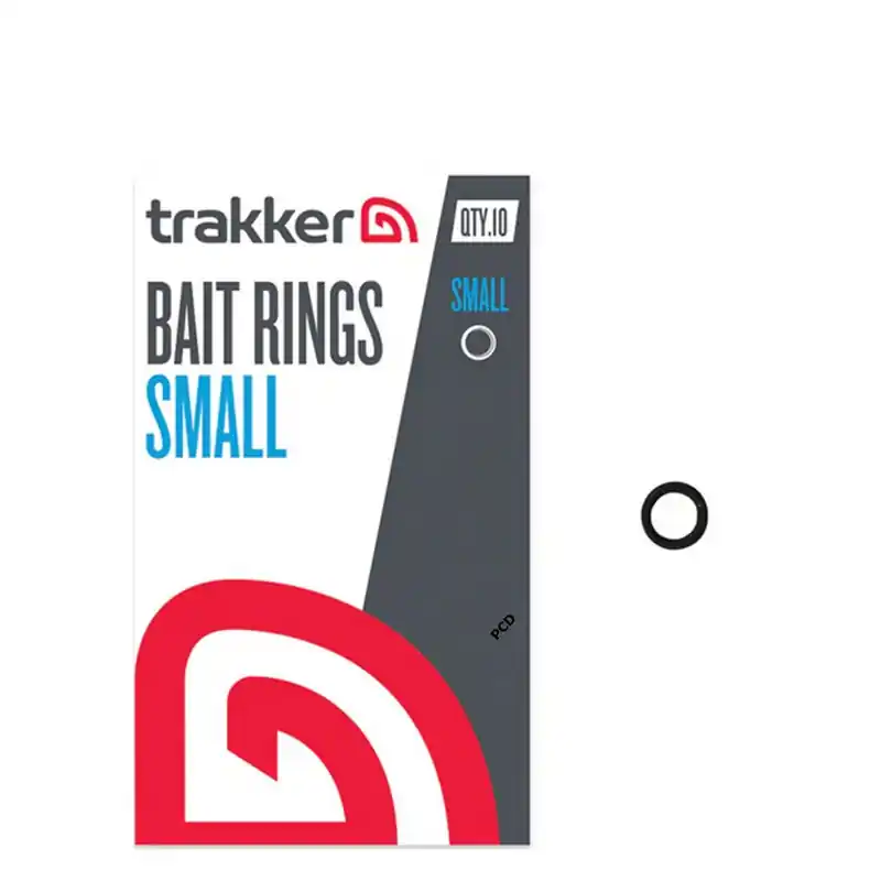 Nouvelle Collection Anneaux Trakker Bait Rings Small Par 10
