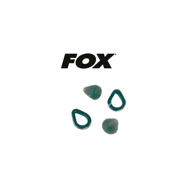 Top Vente Anneaux Et Stop Caoutchouc Fox Par 10