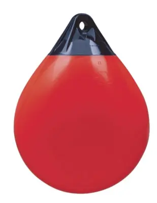 Pare-battage Polyform Norway sphérique rouge 29.5 X 38 cm A1 Promotion