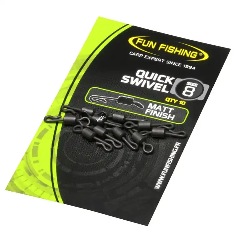 Offre Spéciale Quick Swiwel Fun Fishing Taille 8 Par 10