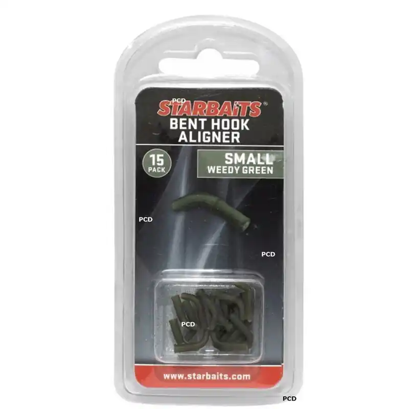 Manchons Souples Starbaits Bent Hook Line Aligner Medium Par 15 Quantité Limitée