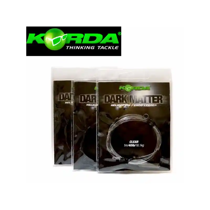 MONTAGE KORDA DARK MATTER HELI 1M 40LBS Remise