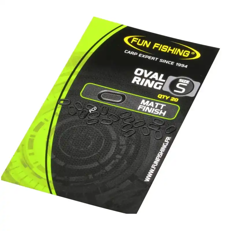 Top Vente Anneaux Fun Fishing Oval Rings Par 20