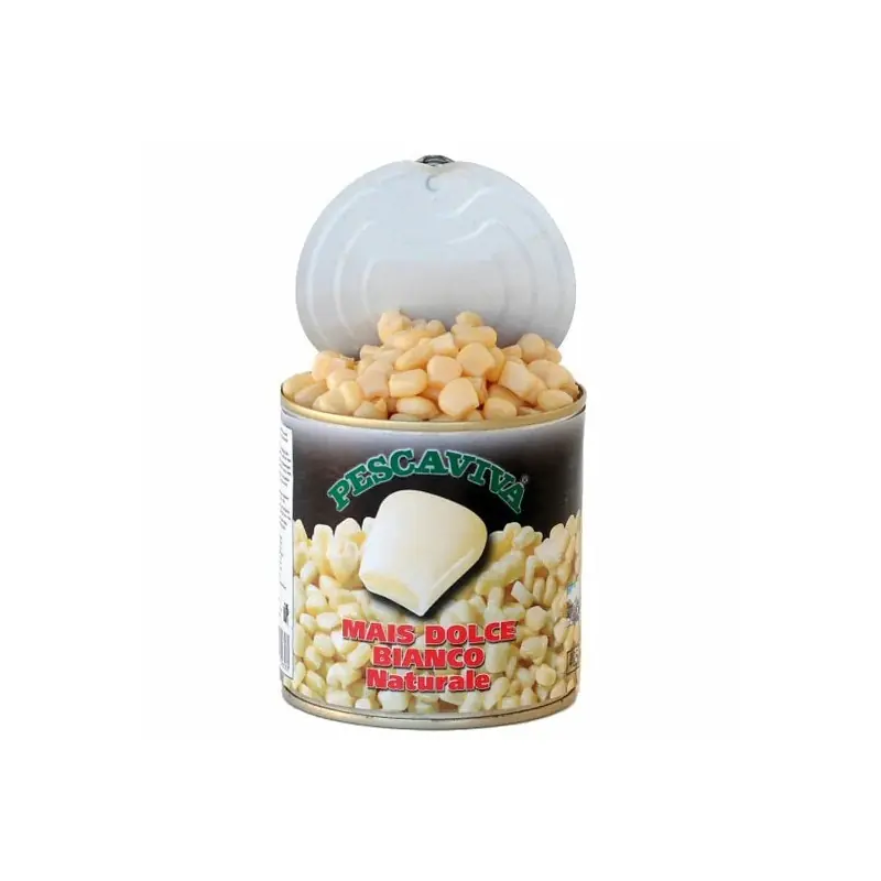 MAÏS NATURAL WHITE SWEETCORN 160G PESCAVIVA Bon Plan