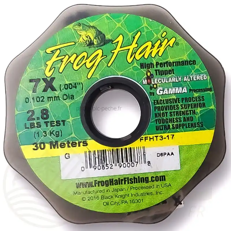 Meilleur Prix Fil Nylon FROG HAIR Tippet