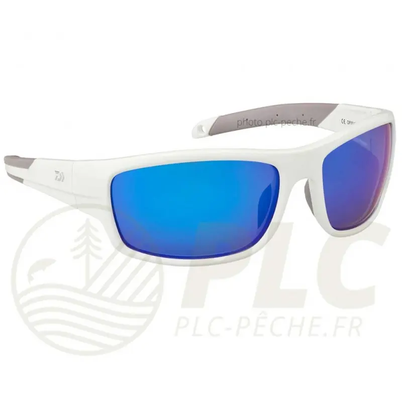 Vente Flash Lunettes Polarisantes DAIWA Revo Blanche Verre Gris