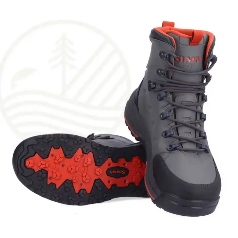 Chaussures de wading SIMMS Freestone Gunmetal rubber Bon Marché