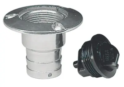 Nouvelle Collection Nables Plastimo aluminium - Carburant - Ø tuyau 38 mm - Alu. Anodisé