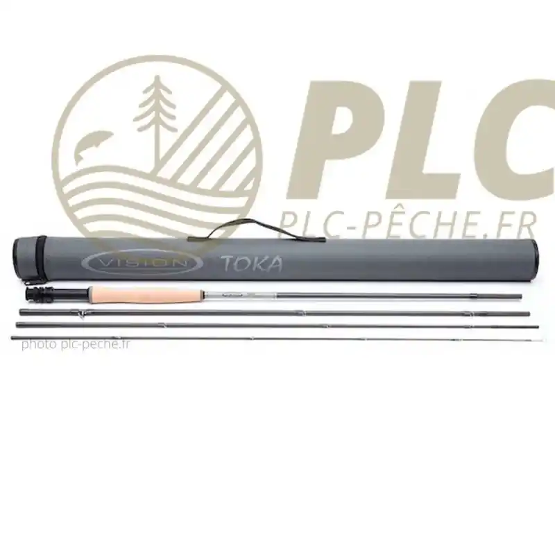 Vente Directe Canne à mouche VISION Toka 9‘6 Soie de 3 - 4 Brins