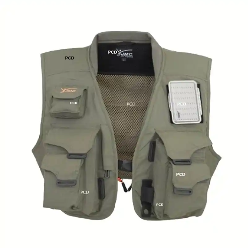 Gilet De Pêche Jmc Vertige Olive Livraison Express