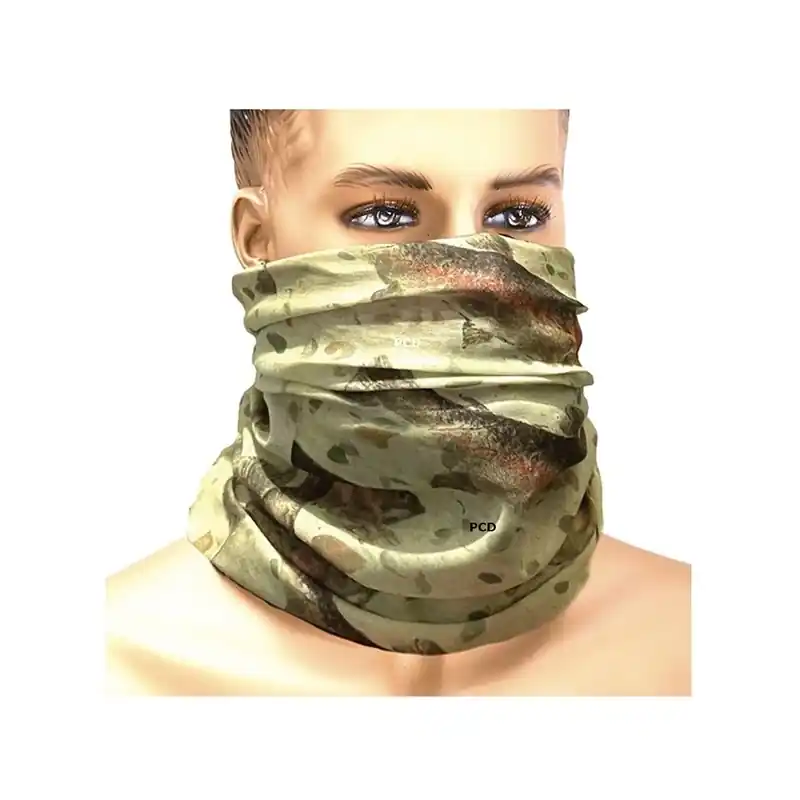 Foulard Elasthane Pierre Sempé Trout Brown Bon Marché