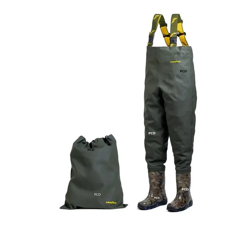Prix Bas Waders Enfant Kidsplay SP Vert Fôret Bottes Camo Good Year
