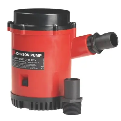 Pompe de cale manuelle Johnson Heavy Duty L2200 – 12V Retour Gratuit