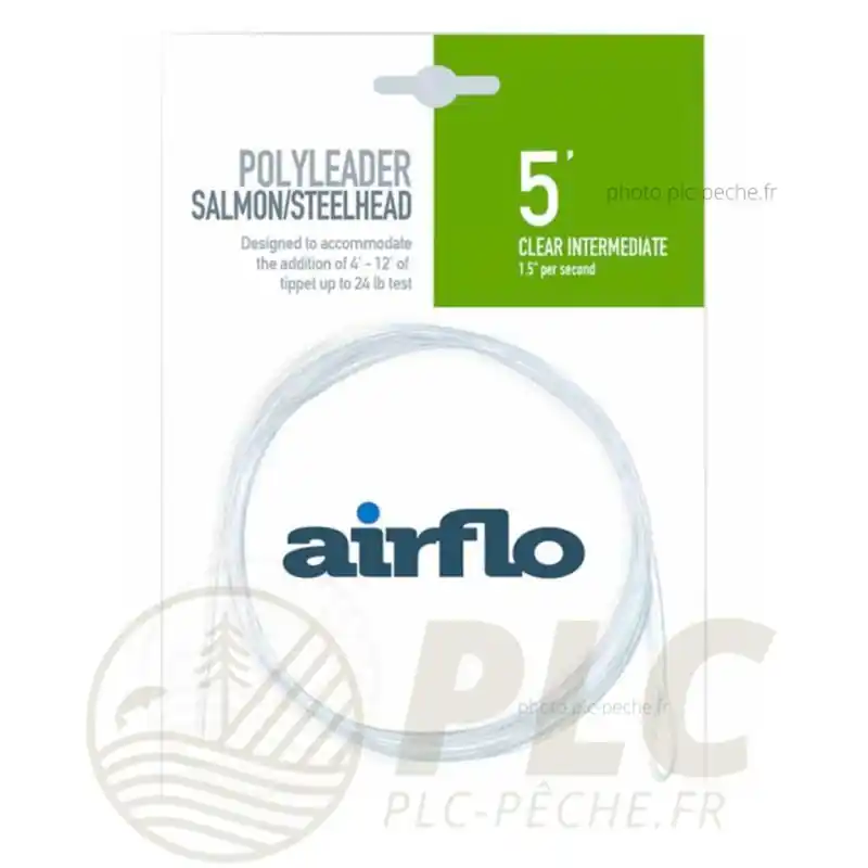 Polyleaders AIRFLO Saumon/Steelhead 5‘ (24lb) Top Vente