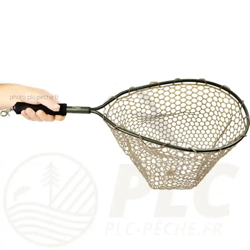Nouvelle Collection Epuisette ADAMS BUILT Alu Trout Rubber 15