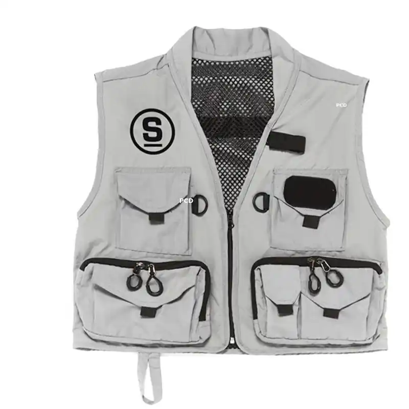 Commander Maintenant Gilet Pierre Sempé Microfibre Grey